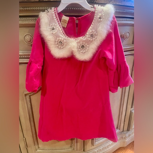 Mia Belle RMB Couture Holiday Party Dress SZ 5Y - Picture 8 of 8